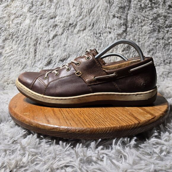 Born Men Size 11M Marius Lace-Up Nautical Boat Casual Shoes Outdoor Sneakers - Picture 2 of 12